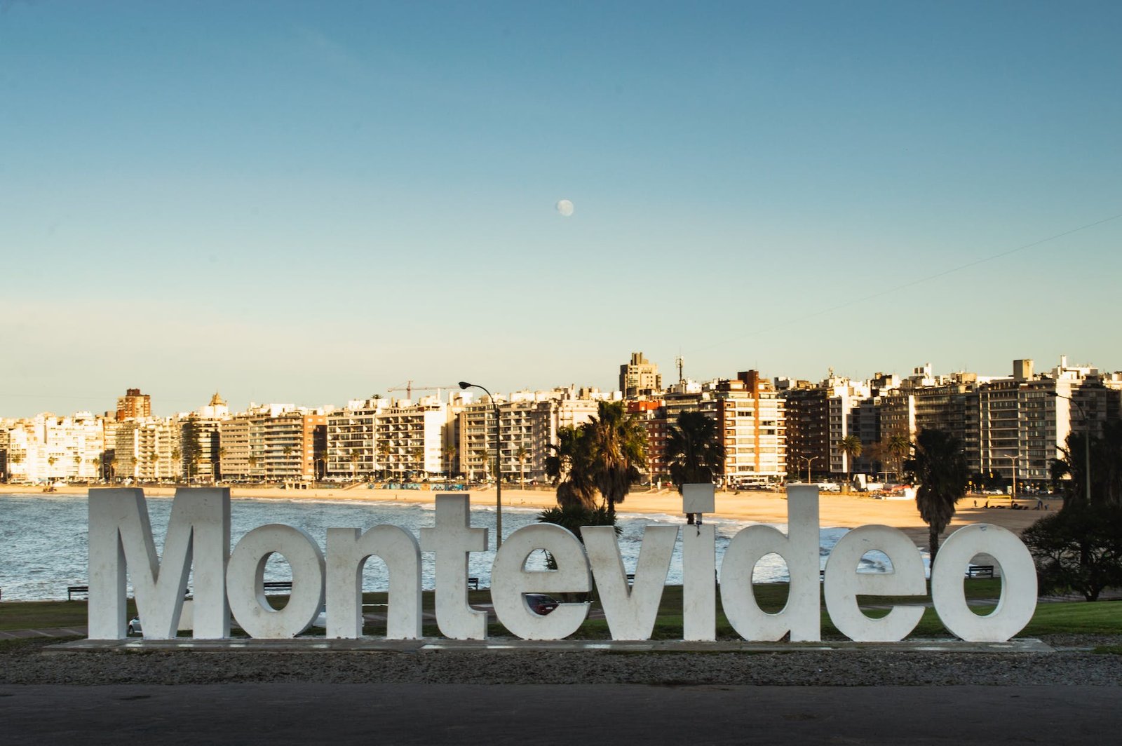 montevideo landmark near the beach