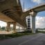 underside of an elevated road